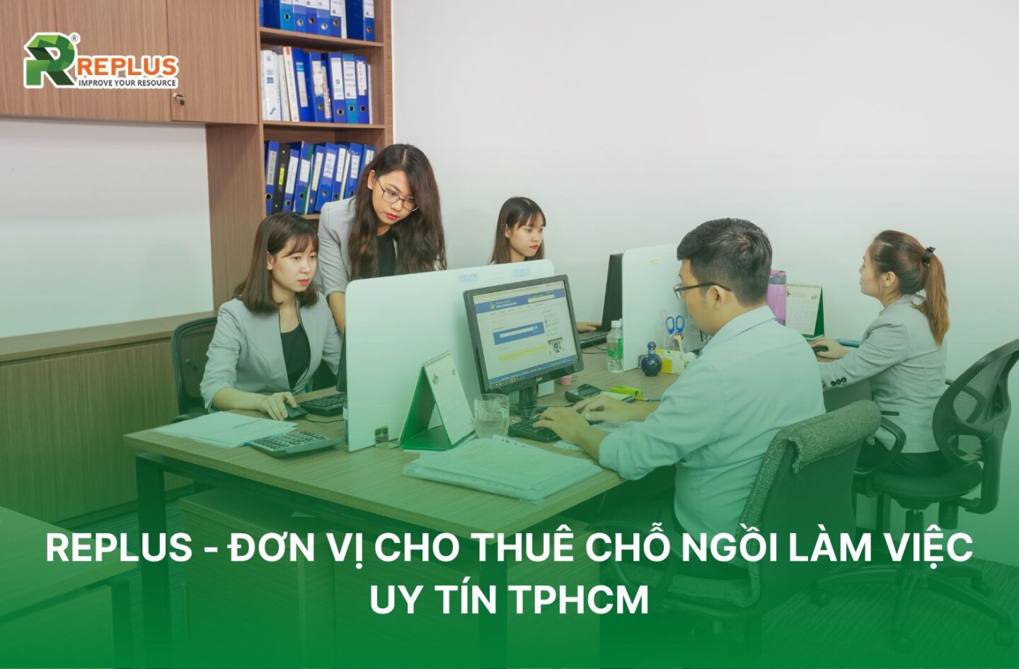 Cho thuê chỗ ngồi làm việc theo ngày trọn gói tại Replus 4 Cho thuê chỗ ngồi làm việc theo ngày trọn gói tại Replus 2