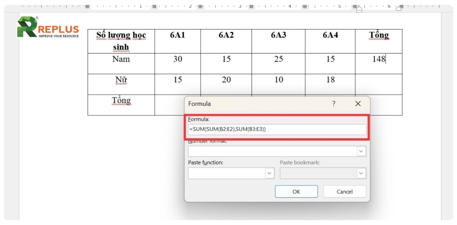Không cần Excel, làm chủ cách tính tổng trong Word mau lẹ 3 cách tính tổng trong word