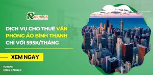 Văn phòng ảo Bình Thạnh 595.000/tháng | Voucher free 6 tháng 1