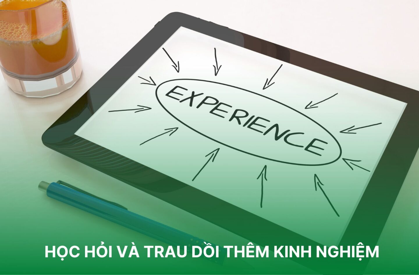 Học hỏi và trau dồi thêm kinh nghiệm