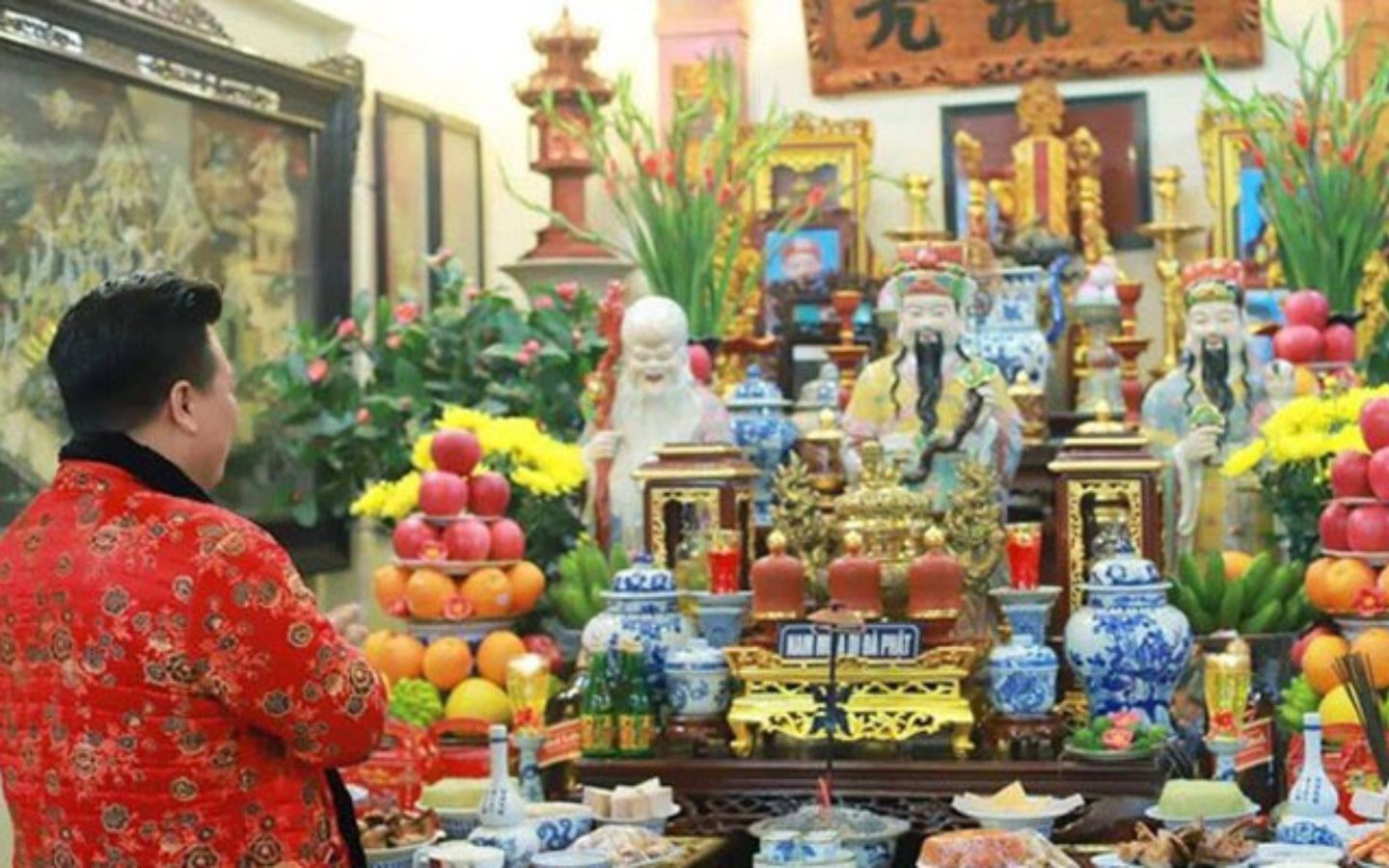 Văn khấn 30 Tết ban Thần tài 