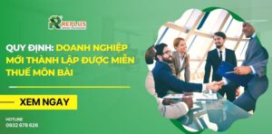 Doanh nghiệp mới thành lập được miễn thuế môn bài