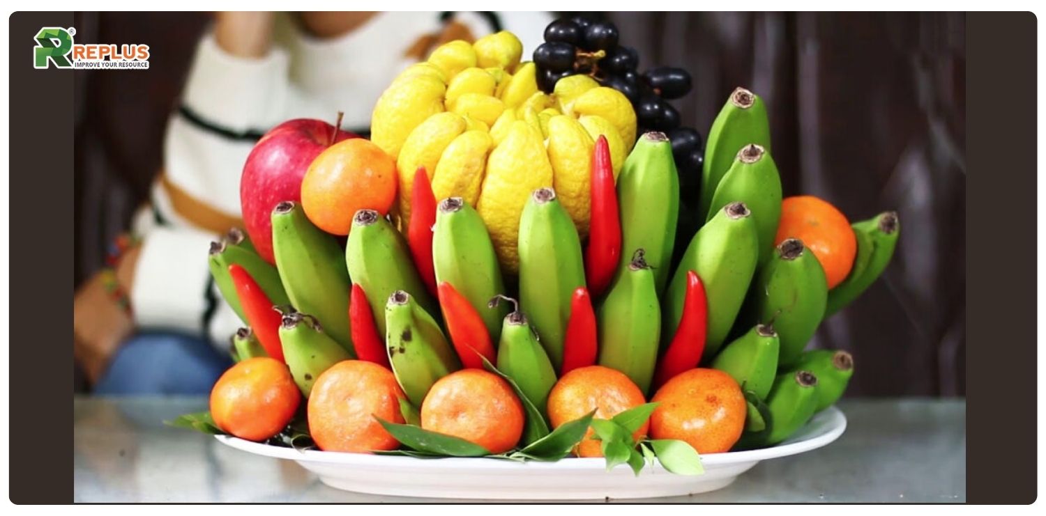 mâm ngũ quả ngày tết