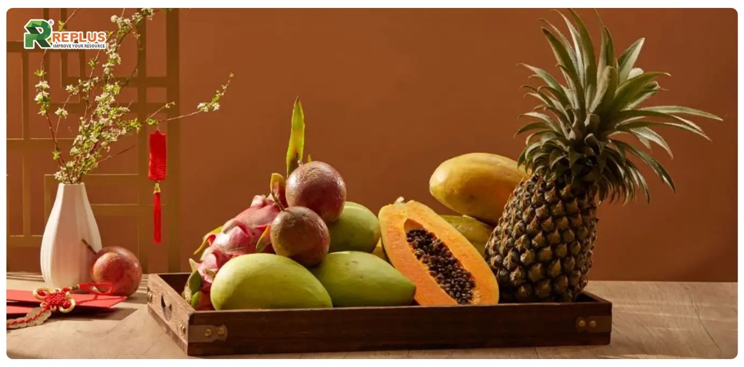 mâm ngũ quả ngày tết