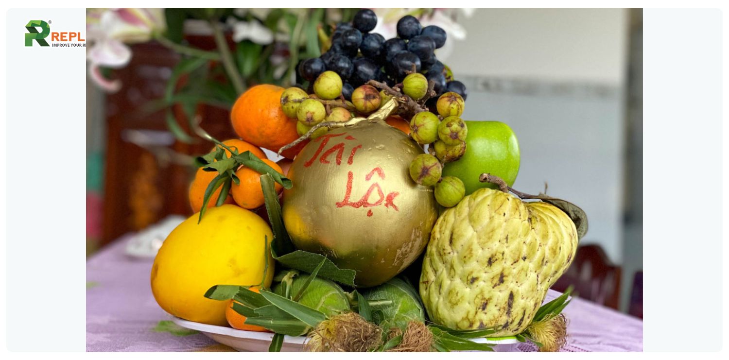 mâm ngũ quả ngày tết