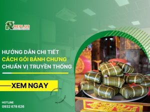 cách gói bánh chưng